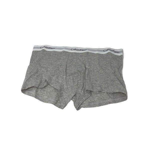 🌿 SALE 🌿 Calvin Klein Cotton Fit 3 Trunk Pink Green Gray Size XL NB2380038 - Picture 7 of 8